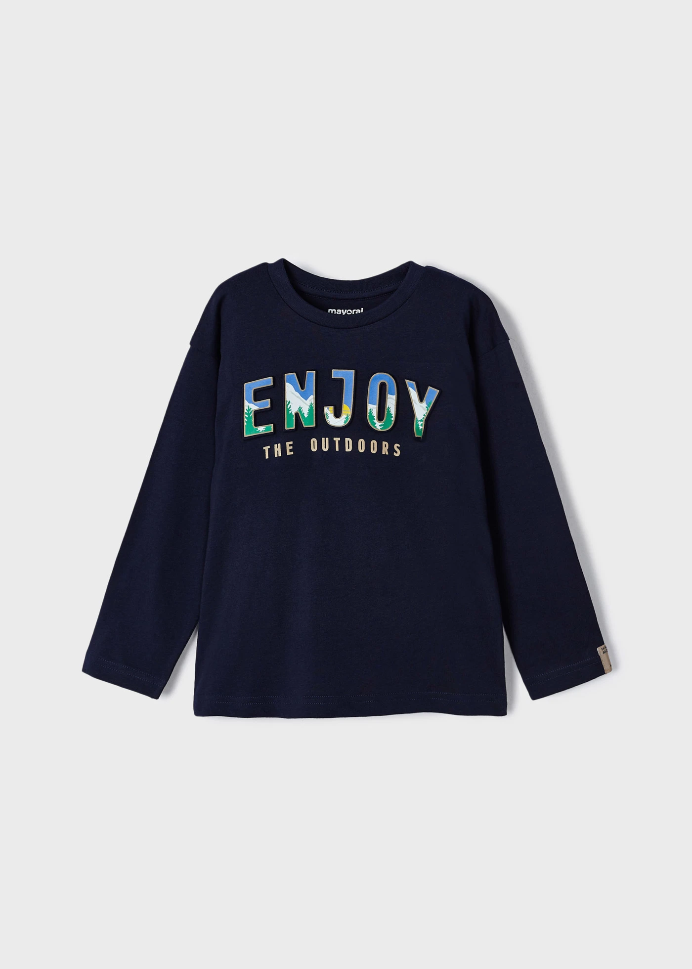 Mayoral Embossed L/S T-Shirt Style 4020 - Night